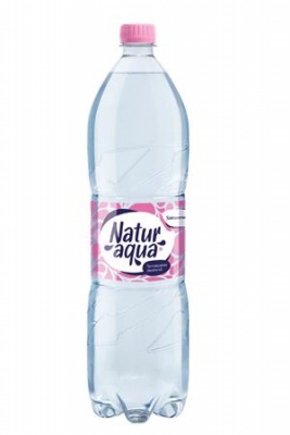 Ásványvíz, szénsavmentes, NATUR AQUA, 1,5 l